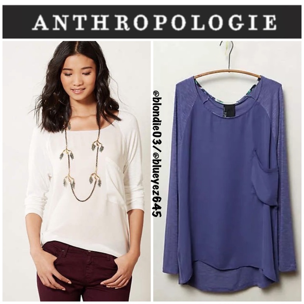 Anthropologie Dolan brookvale pocket top M - Picture 1 of 4